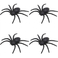Ragni decorativi 7 x 6 cm - confezione da 4