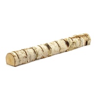 Segnaposti a tronchetto di legno- 5 x 40 cm