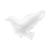 Palloncino sagoma XL Colomba bianca 77 x 66 cm - PartyDeco