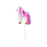 Pignata 3D Unicorno bianco da 24,5 x 34 x 9 cm