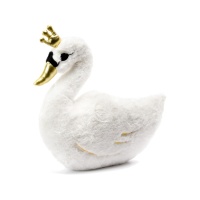 Peluche Cigno Bianco - 34 x 35 cm