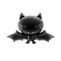 Palloncino XL Pipistrello nero da 80 x 52 - PartyDeco