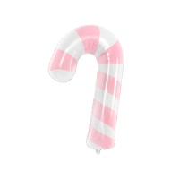 Palloncino Candy Cane Rosa 46 x 74 cm - PartyDeco