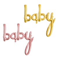 Palloncino Lettere Baby di 73,5 x 75,5 cm - PartyDeco