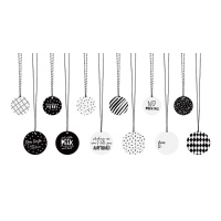 Etichette regalo rotonde - 6 pezzi