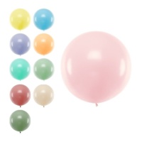 Palloncino gigante in lattice pastello da 1 m - PartyDeco - 1 unità
