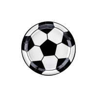 Piatti Calcio pallone 18 cm - 6 unità