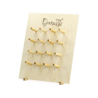 Espositore in legno per donuts - 45 x 55 cm