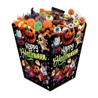 Scatola di Happy Halloween di 18 x 10,5 cm - 6 unità