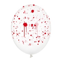 Palloncini in lattice trasparenti per Halloween, 30 cm - 50 unità