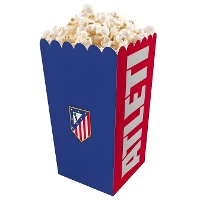 Scatola blu dell'Atlético de Madrid con stemma - 3 unità
