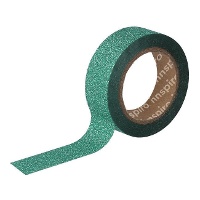 Nastro adesivo glitterato masking tape da 6,5 m - 1 unità
