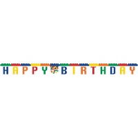 Ghirlanda LEGO Happy Birthday da 2,13 m
