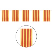 Festone bandierine catalane - 50 m