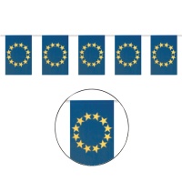 Festone bandierine Unione Europea - 50 m