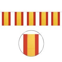 Festone bandierine - Bandiera spagnola - 50 m
