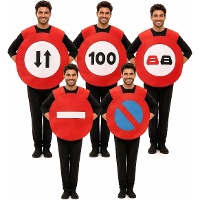 Costume di segnale stradale