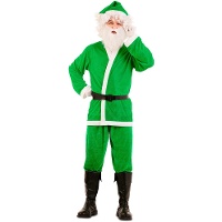 Costume di Babbo Natale colorato per uomo