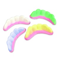 Caramelle gommose denti colorati - Fini - 1 kg