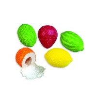Chewing gum a forma di frutta - Fini Bubble gum fruits - 90 g