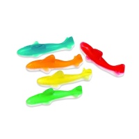 Squali multicolore - Fini jelly sharks - 90 g