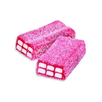 Mattoni alla fragola con zucchero frizzy - Fini bricks - 90 g