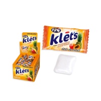 Chewing gum frutta tropicale - Fini Klet's - 200 unità in confezione singola