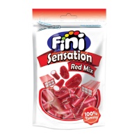 Sacchetto assortito di liquirizia e rotelle rosse - Fini Sensation Red Mix - 165 g