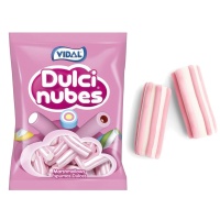 Marshmallow intrecciate rosa e bianche dulcinubes - Vidal - 125 unità