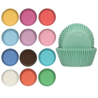 Capsule per cupcake dai colori vivaci - FunCakes - 48 pezzi.