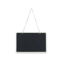 Cartello lavagna rettangolare 20 x 30 cm