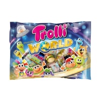 Sacchetto caramelle - confezione singola - Trolli gummi world - 230 g