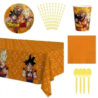 Pacchetto per festa di Dragon Ball - 8 persone