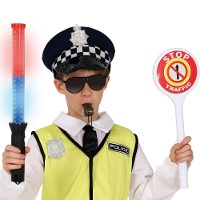 Set polizia stradale per bambini - 5 pezzi