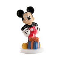 Candela Topolino con regalo 8 cm - 1 pezzo