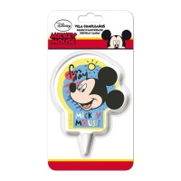 Candelina decorativa Topolino 7,5 - 1 unità