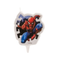 Candelina Spider-Man 7,5 x 6,5 cm - 1 unità