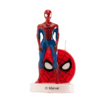 Candela di compleanno Spiderman 9 cm - 1 pezzo