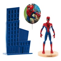 Kit decorazione torta Spider-Man - 3 unità