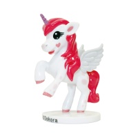 Statuina torta unicorno da 8,5 cm - 1 unità