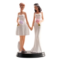 Cake topper matrimonio spose - 20 cm