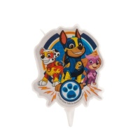 Candelina Paw Patrol 6,5 x 7,5 cm - 1 unità