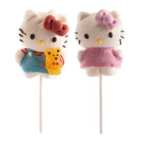 Spiedino marshmallow Hello Kitty assortito da 45 g - Dekora - 1 unità