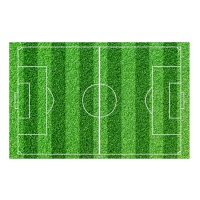 Campo da calcio Carta da zucchero 20 x 30 cm