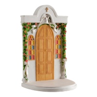 Statuina torta porta della chiesa - 19,50 cm