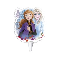 Candelina Elsa e Anna Frozen 2 Disney 7,5 cm - 1 unità