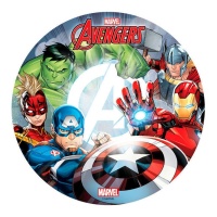 Cialda commestibile Avengers da 20 cm