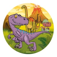 Carta da zucchero dinosauro 20 cm