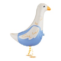 Palloncino a forma di oca tipo walking 69,5 x 47,5 cm