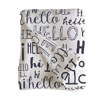 Copriletto Hello di 1,50 x 1,25 m